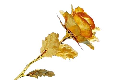 Gold rose gift item Gold rose gift item